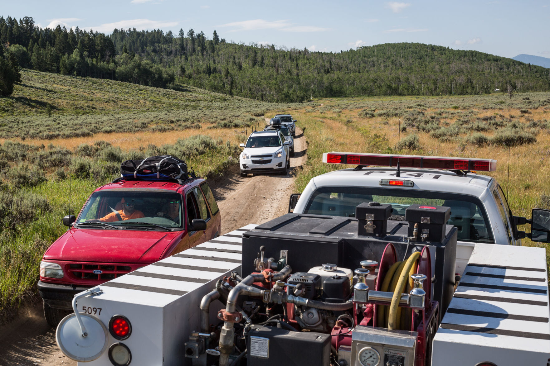 Bridger-Teton National Forest camping patrol